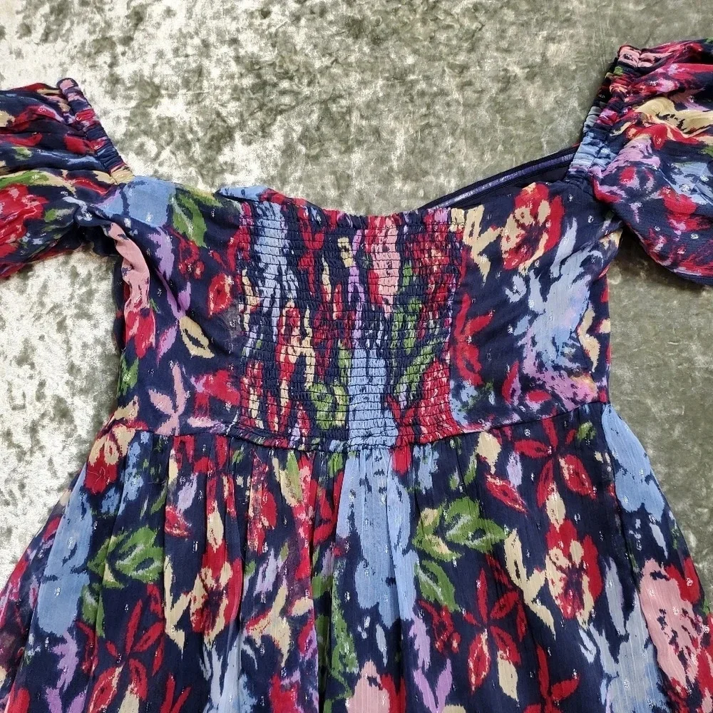 Urban Outfitters‎ Off The Shoulder Floral Dress